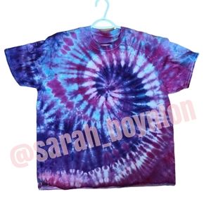 Men's 2XL Purples Tie Dye Tee